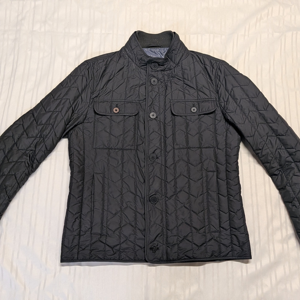 Men's Hugo Boss Black Quilted Jacket